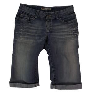 Buckle BKE Capri jeans culture Women's 28 light wash Flex denim pants 31 x 17